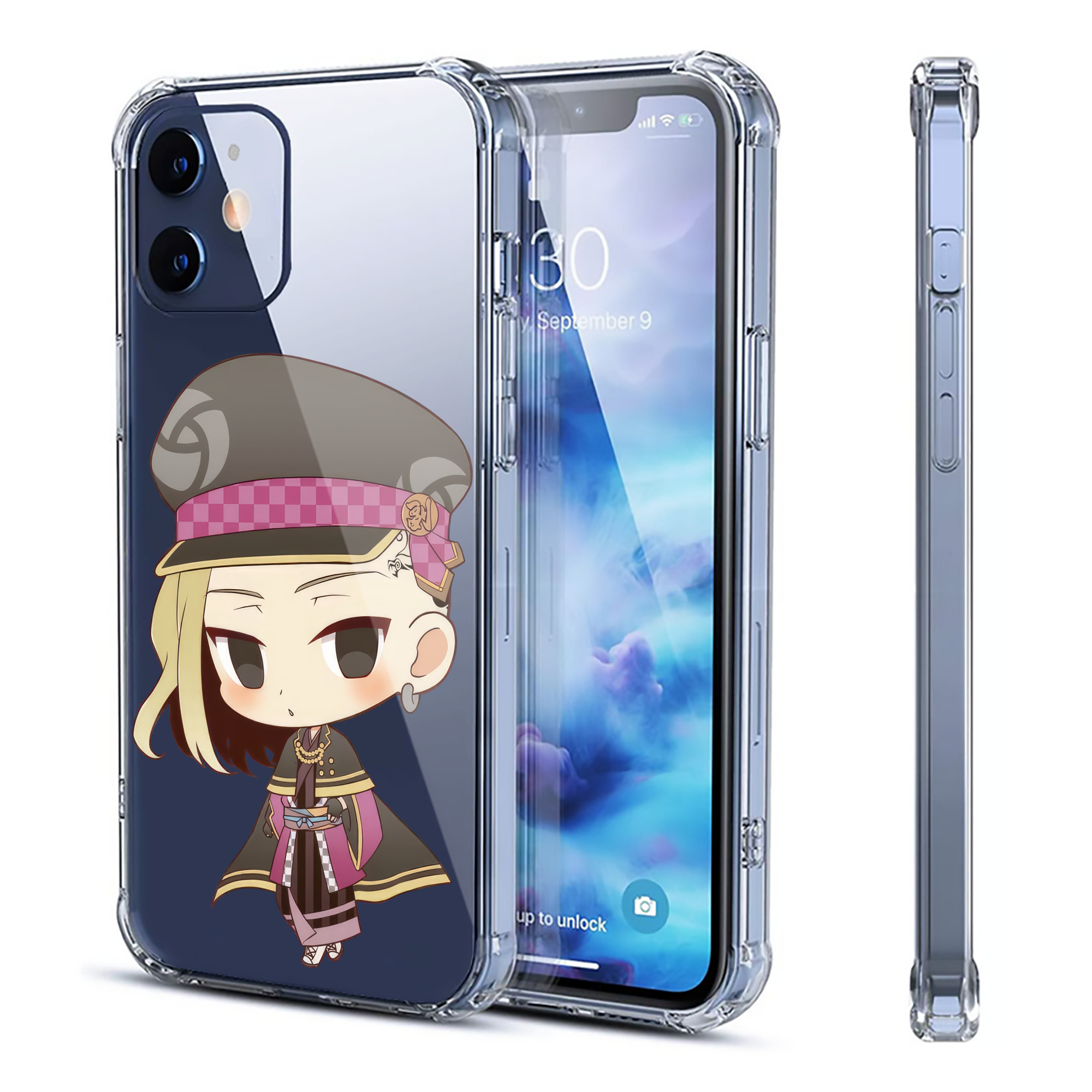 （画像用） 東京リベンジャーズ Tokyo Revengers 【iPhone 12シリーズ対応】透明スマホケース（クリアソフトケース）
